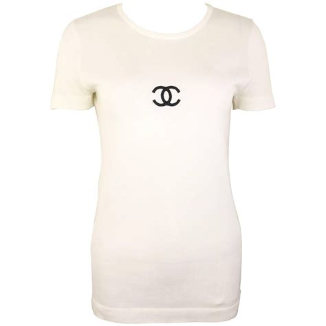 chanel cc t shirt|chanel t shirt price.